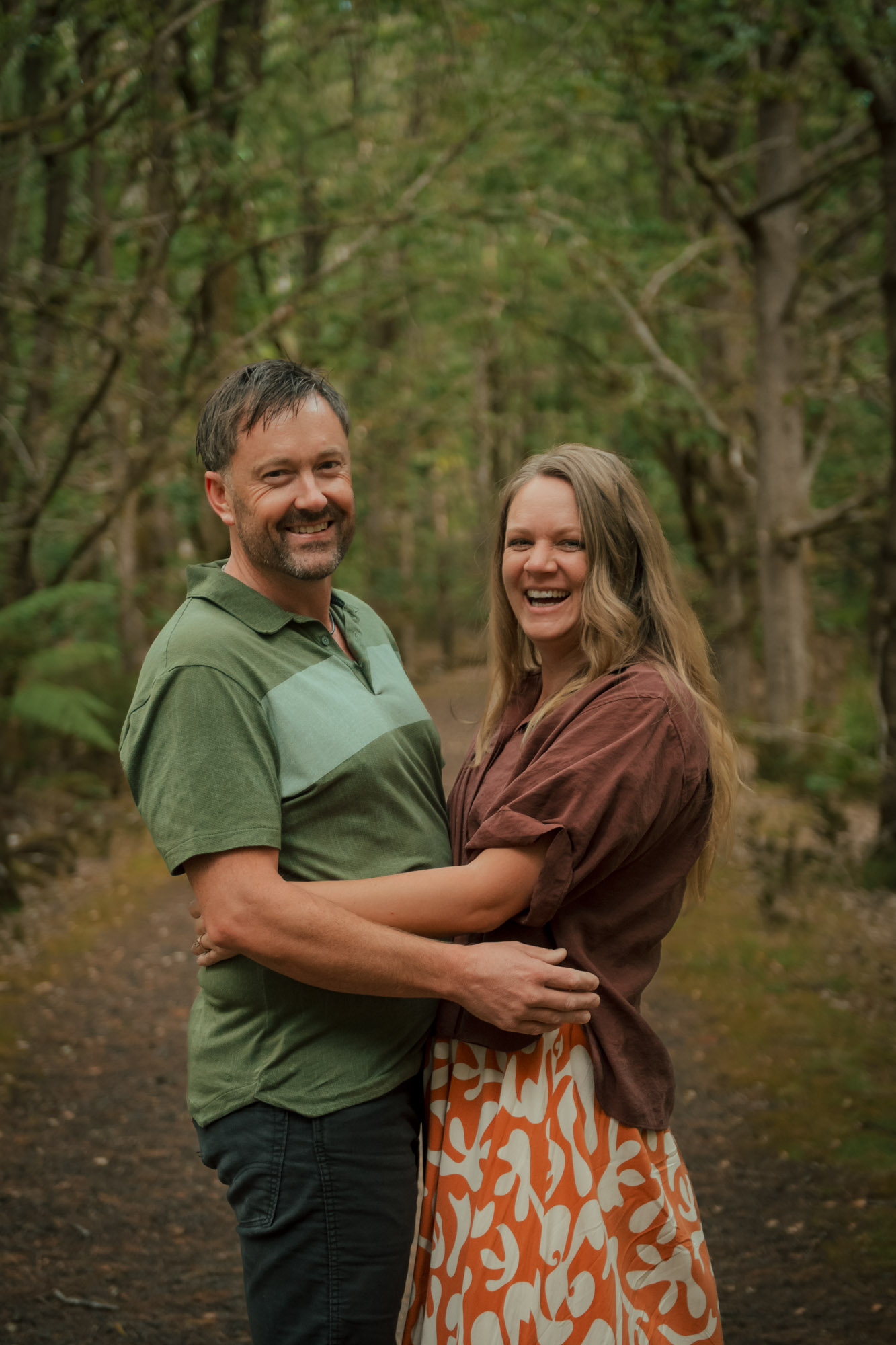 Engagement and couples photography across Tasmania