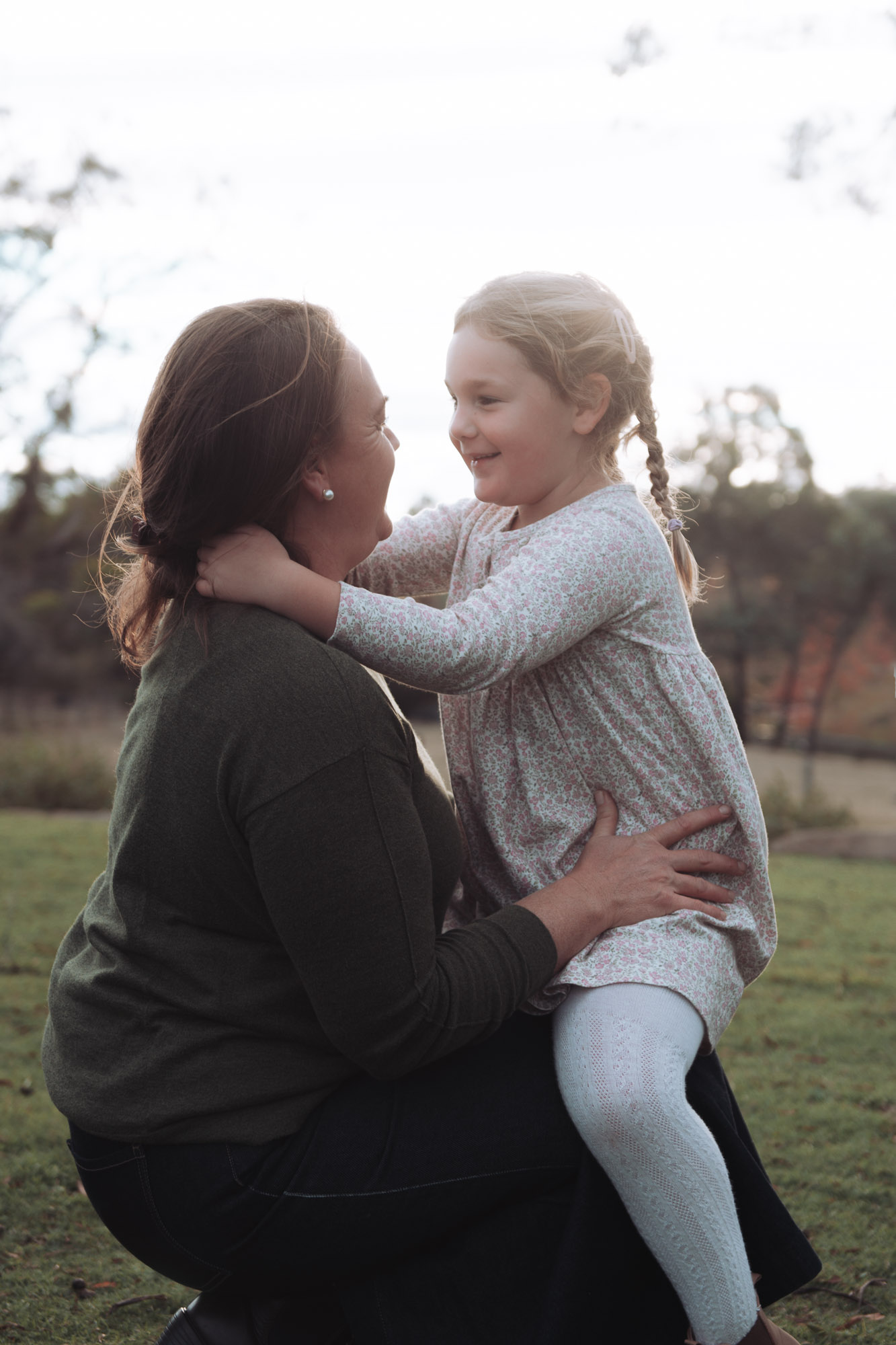 Family portrait session in northern Tasmania