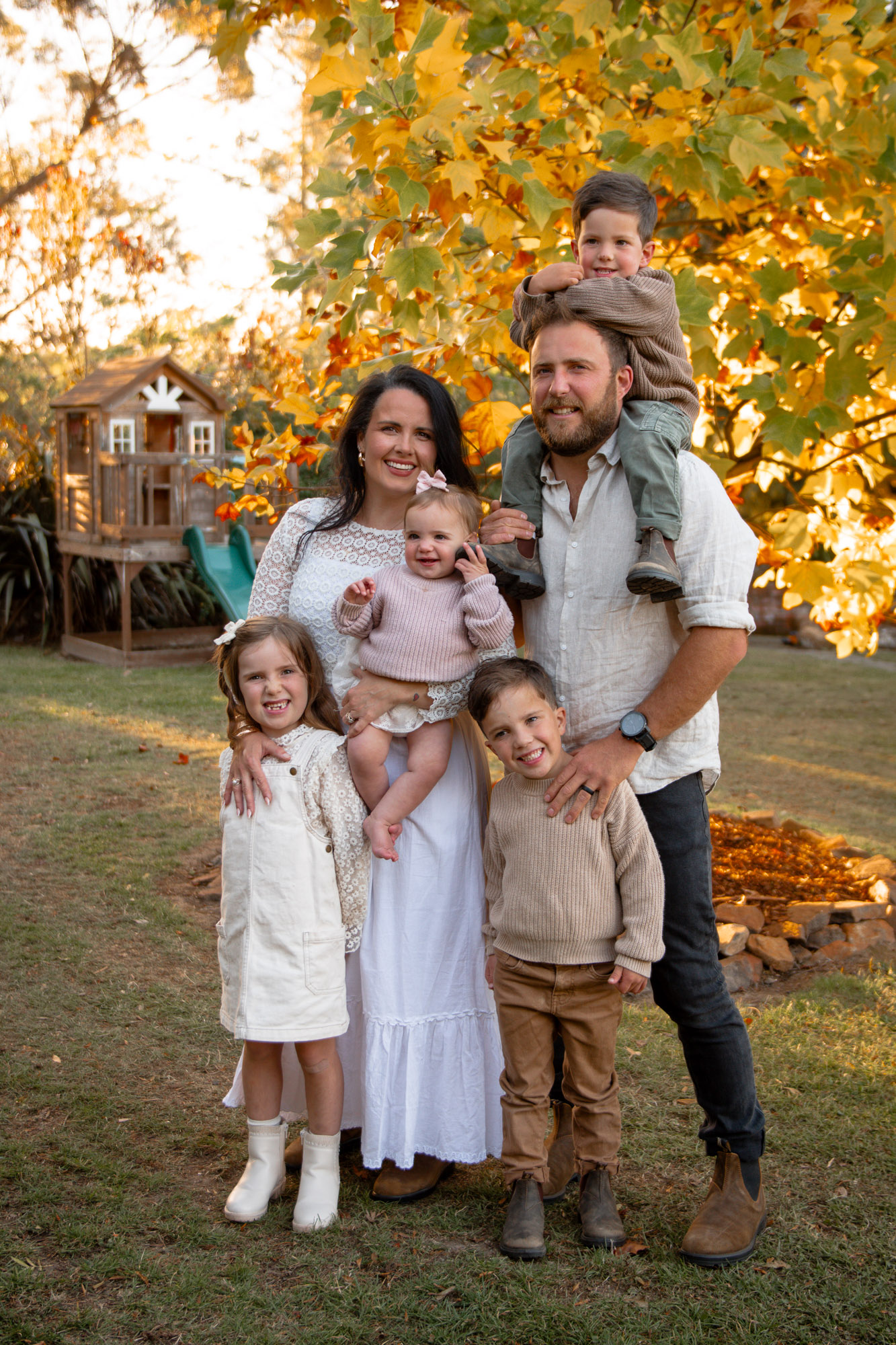 Family photography session in Launceston, Tasmania