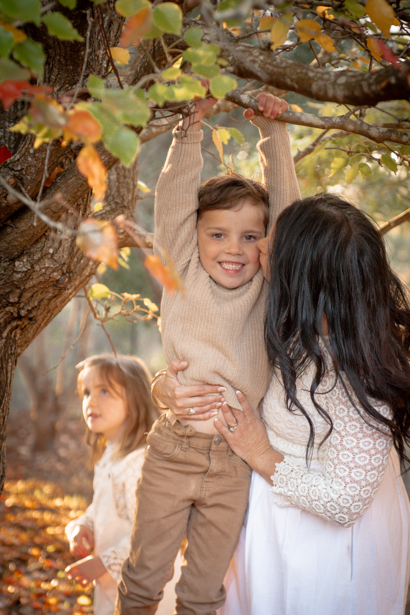 Warm family portraits, Launceston Tasmania