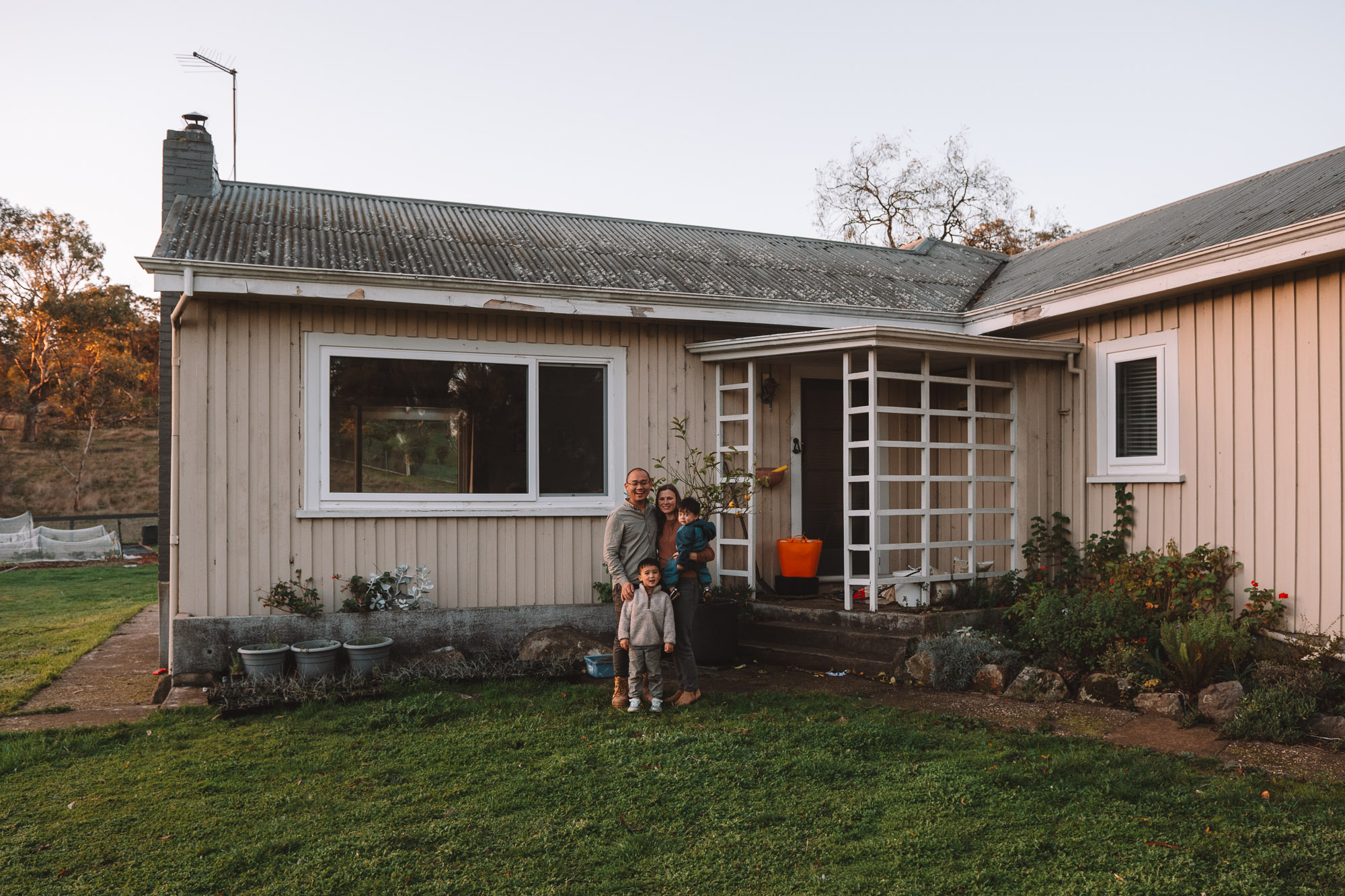 Natural family photography, Launceston Tasmania