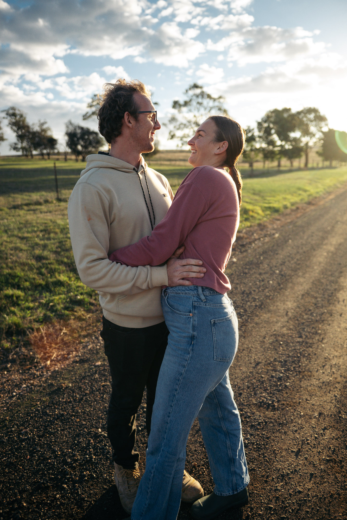 Warm family portraits, Launceston Tasmania