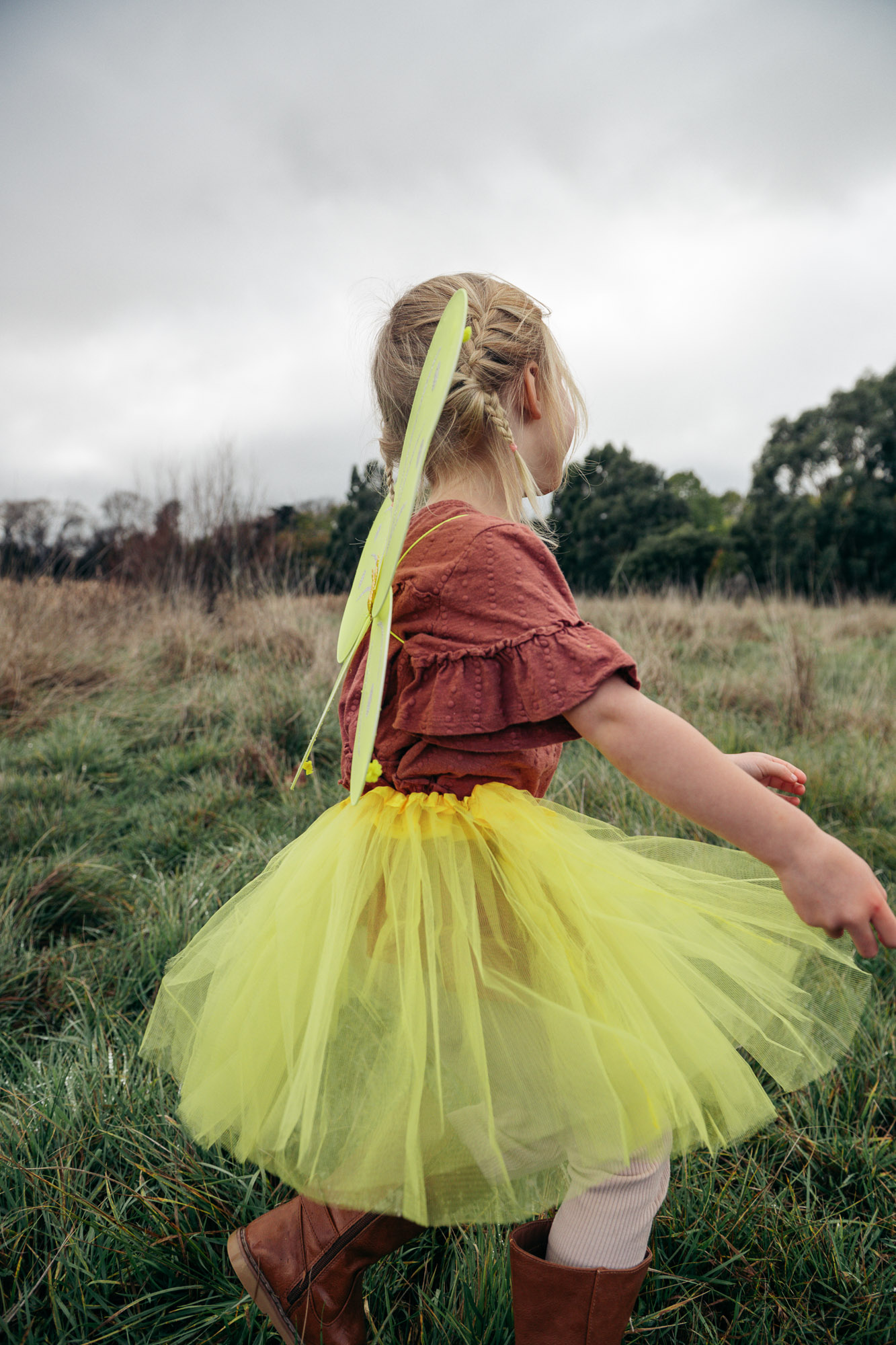 Children lost in play during a lifestyle session, Launceston