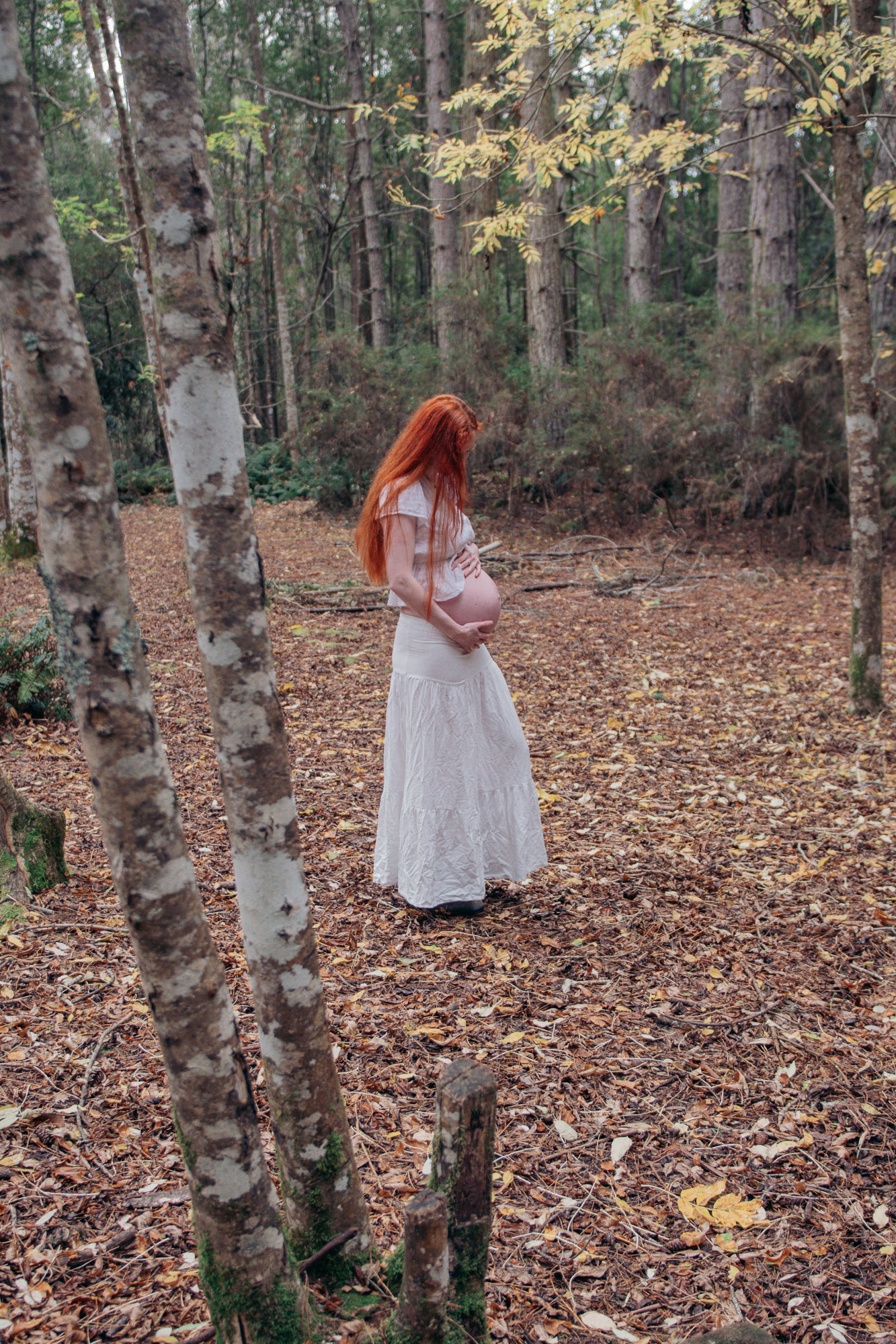 Soft, dreamy maternity photography, Launceston