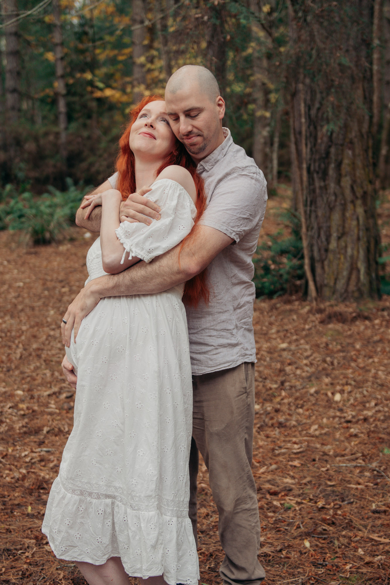 Soft, dreamy maternity photography, Launceston