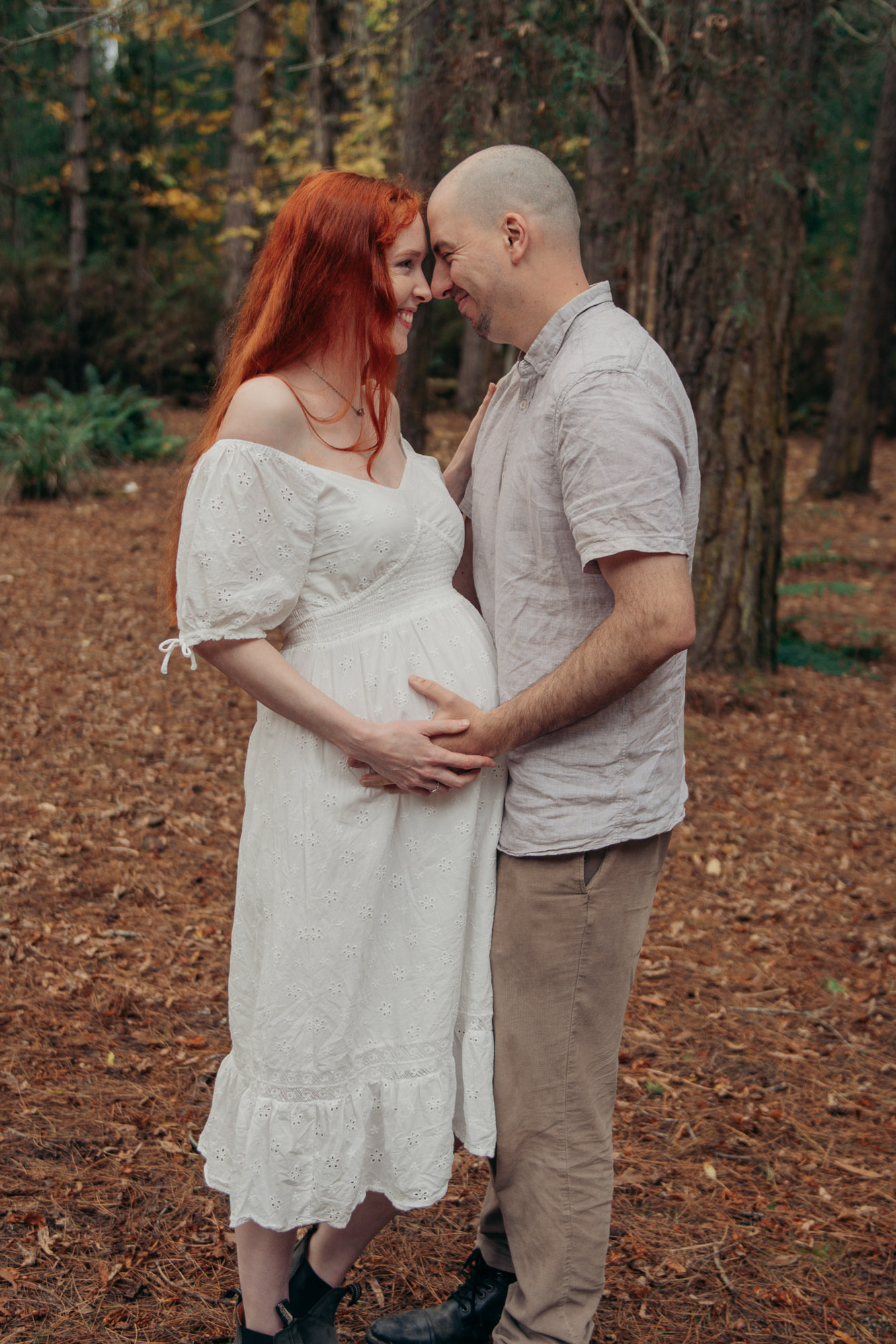 Maternity session in the Tasmanian landscape