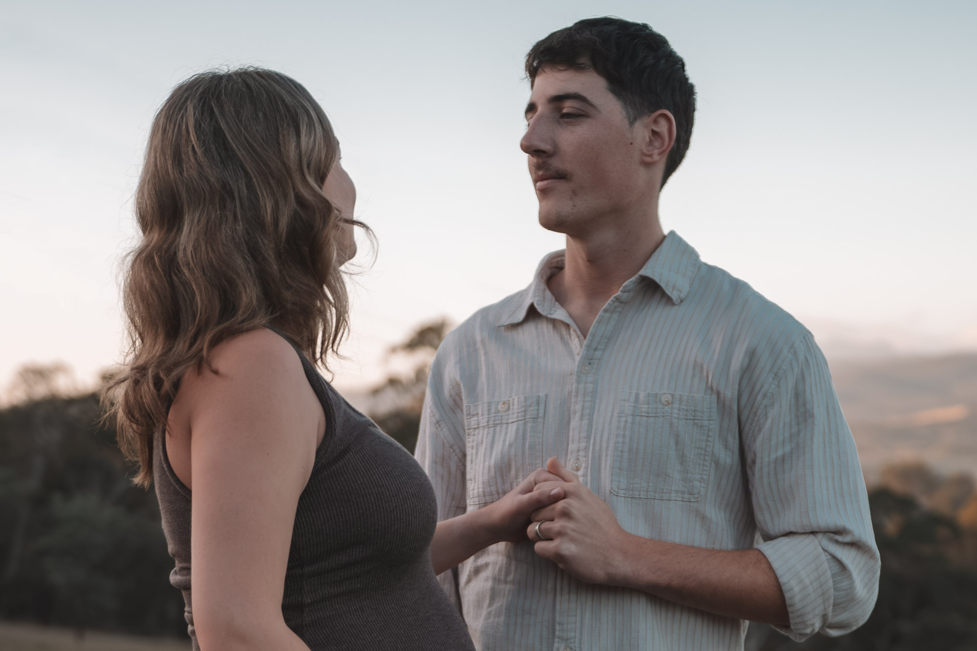 Soft, dreamy maternity photography, Launceston