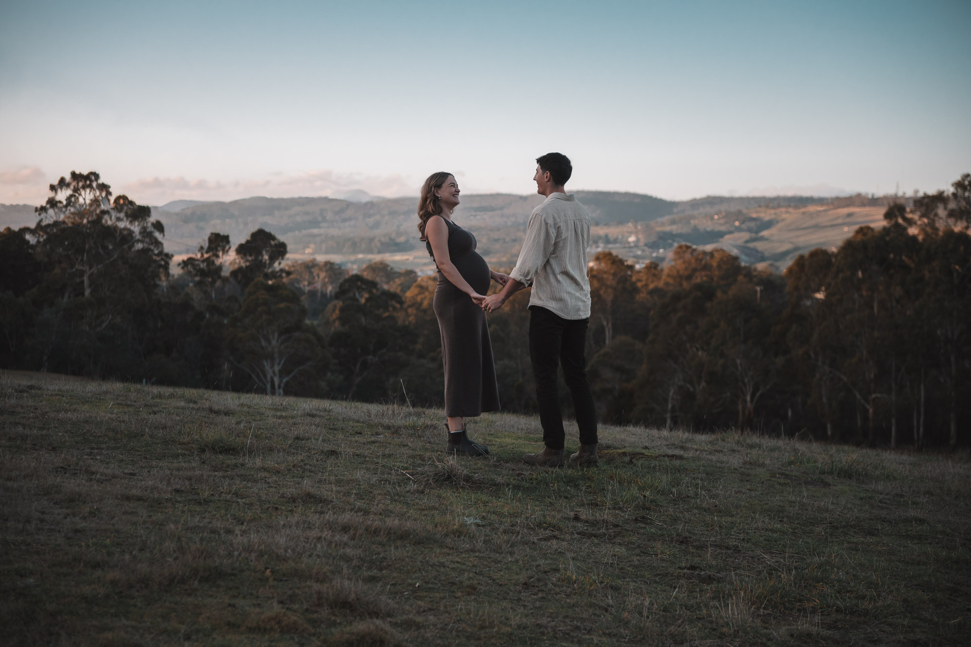 Maternity photography session in Launceston, Tasmania