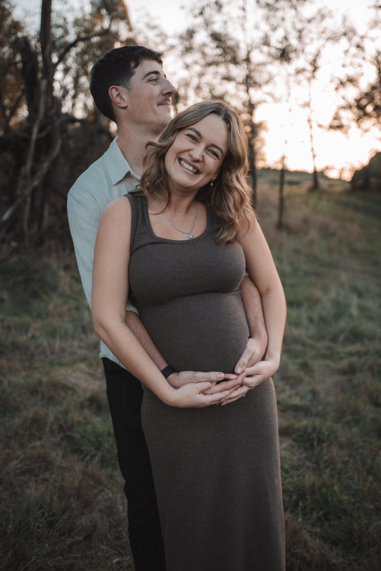Maternity photography session in Launceston, Tasmania